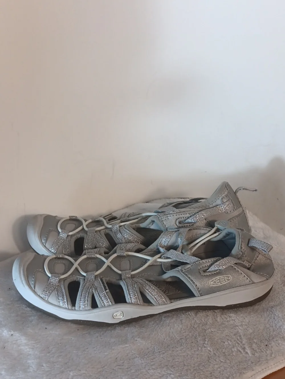 Keen Girl's Silver Grey Outdoor Sport Sandals